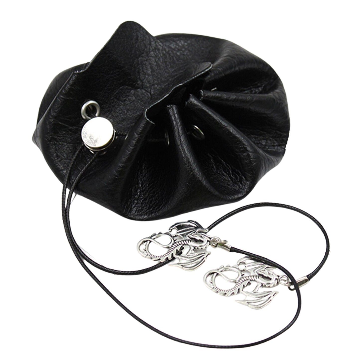 Leather Dice Bag/Tray