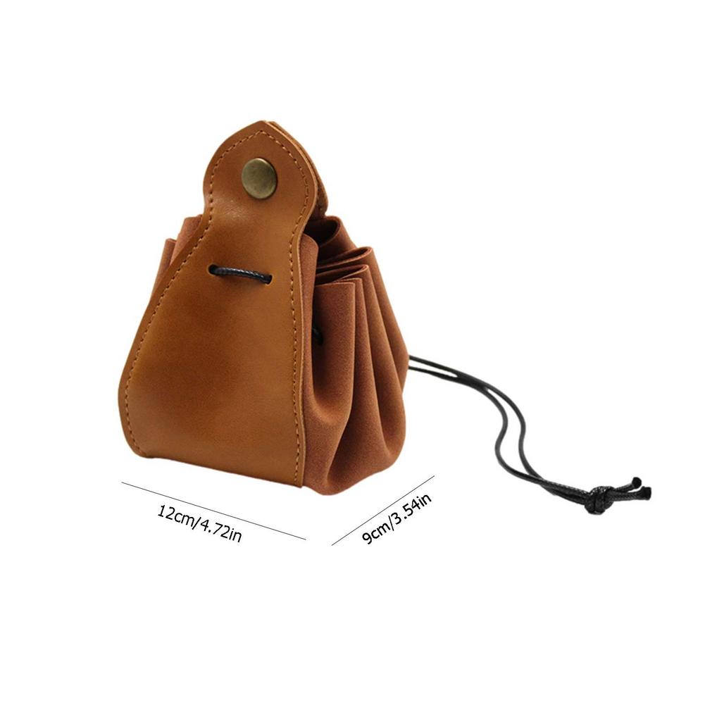 Leather Dice Bag/Tray