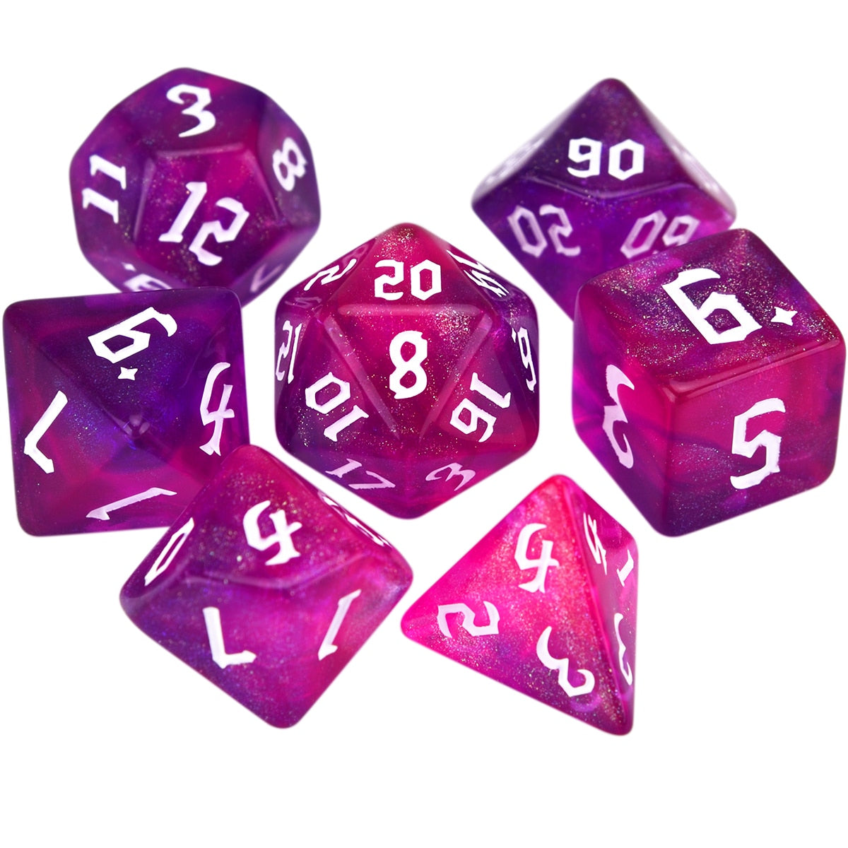 Duo Tone Iridescent Glitter Sets