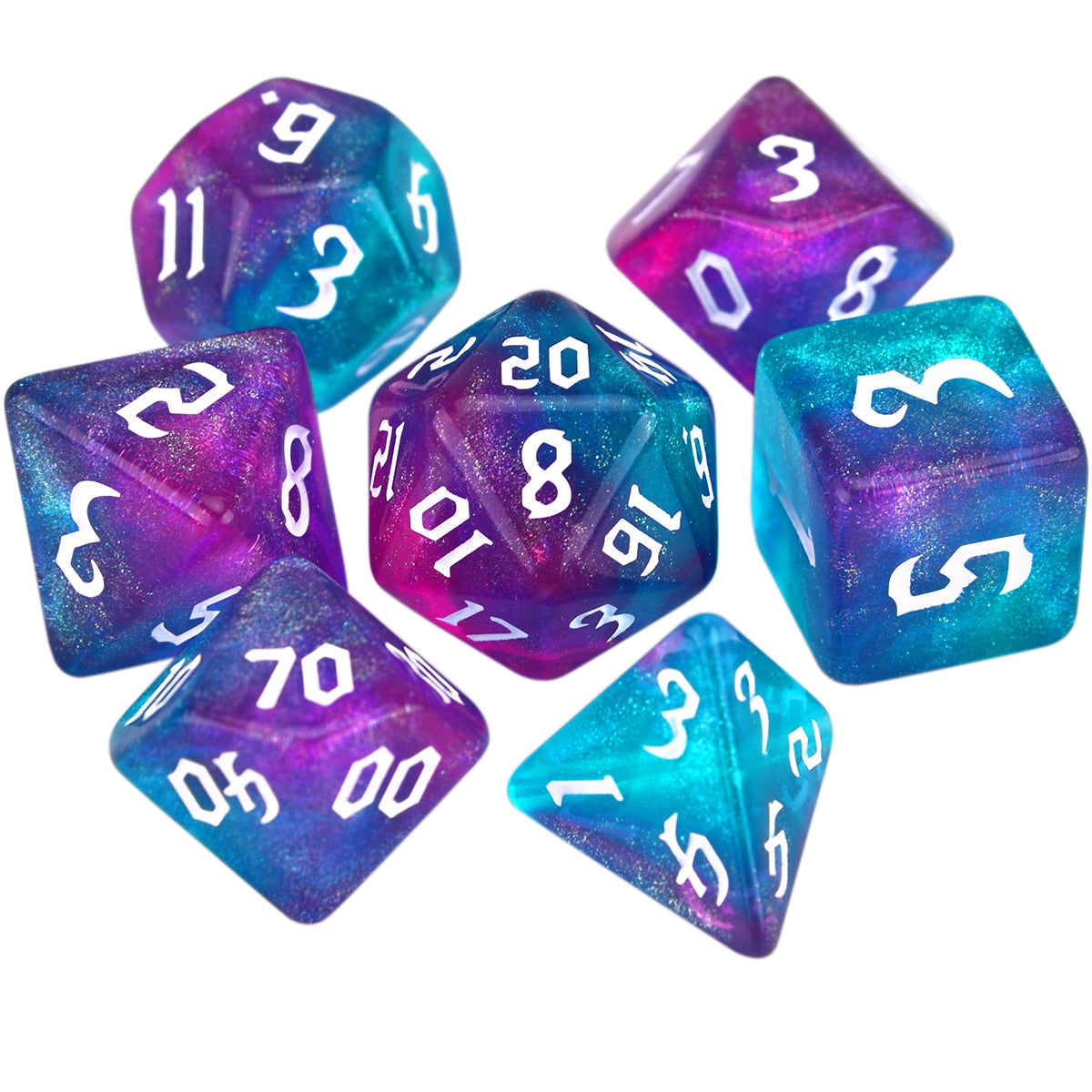 Duo Tone Iridescent Glitter Sets