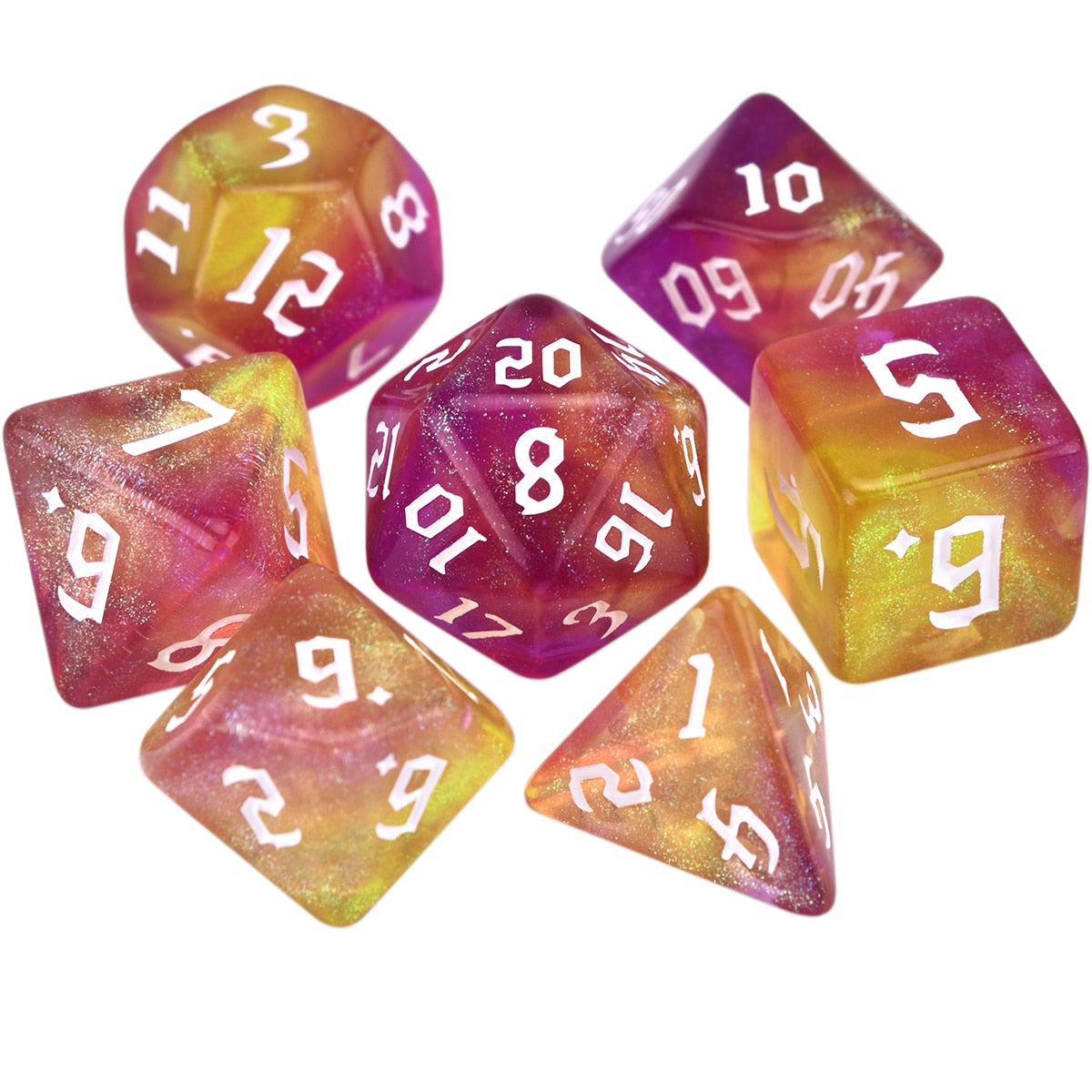 Duo Tone Iridescent Glitter Sets